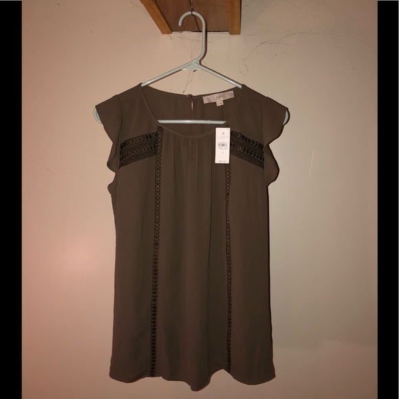 Loft Short Sleeve Top NWT - Picture 1 of 3